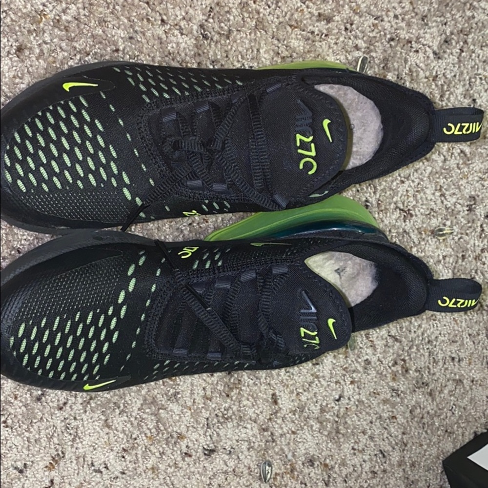 Nike Air Max 270 Black Volt Oil Grey